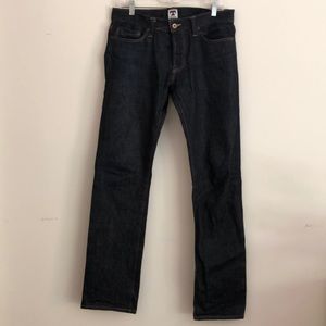 Tellason John Mellor Graham Raw Slim Straight 31w